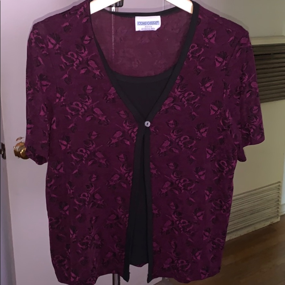 Composure short sleeve top